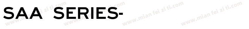 Saa Series字体转换